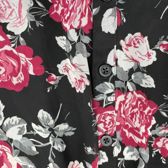 New TORRID Chiffon Floral Pullover Lined Dress Torrid Sz 0 / US Sz L [See Note] - Picture 11 of 11